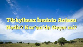 Türkyilmaz İsminin Anlamı Nedir? Kur’an’da Geçer mi?